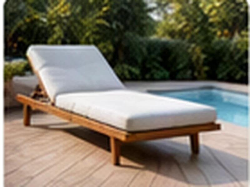 Outdoor Lounger Recycled